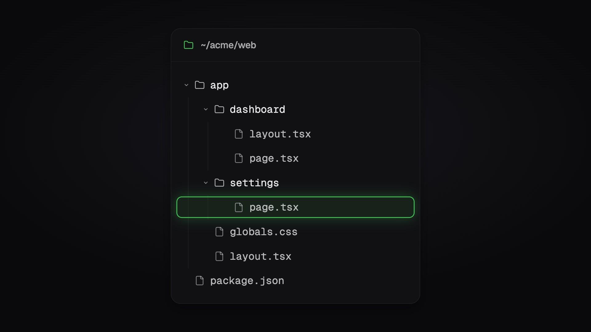 File Tree Reflow preview
