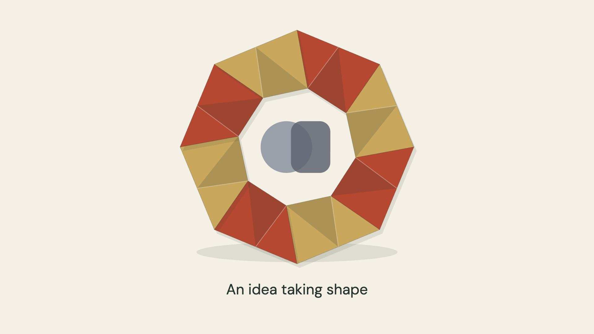 Folded Paper Logo Frame preview