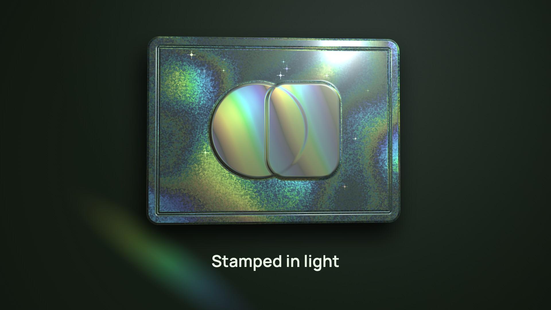 Holographic Foil Logo preview