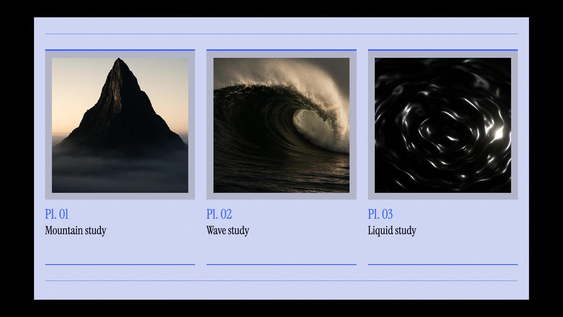 Three items build a contact-sheet spread preview