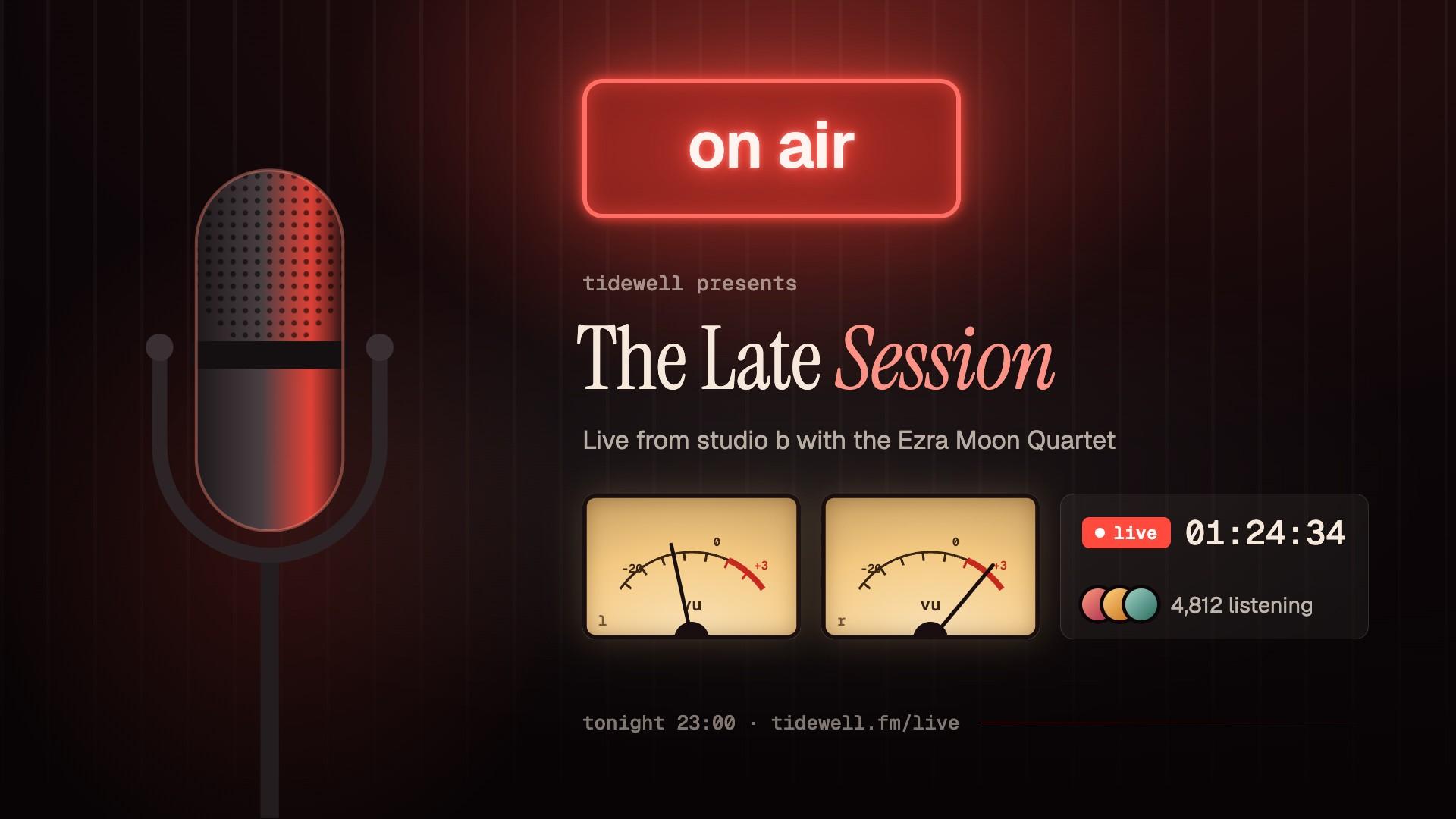 On Air Live Session preview