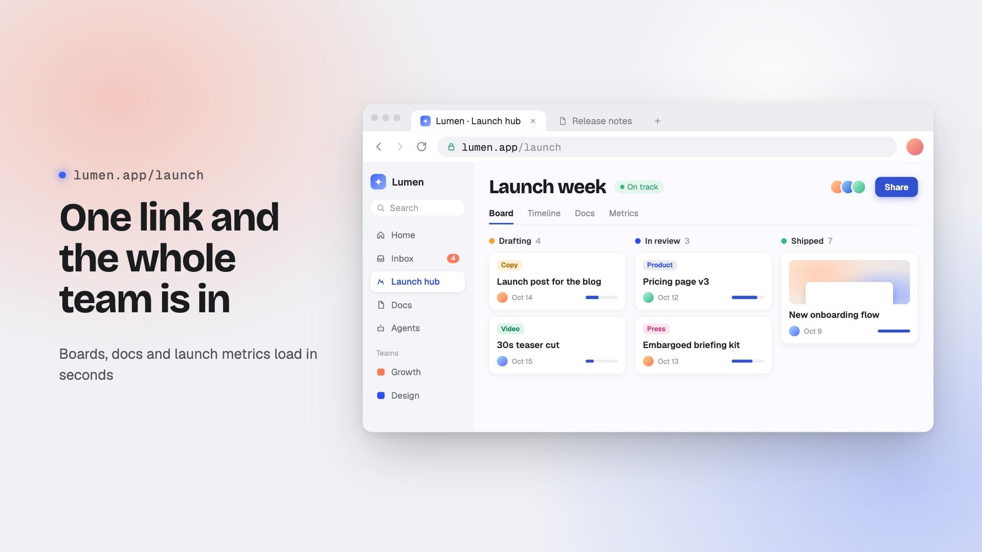 Browser URL Load preview
