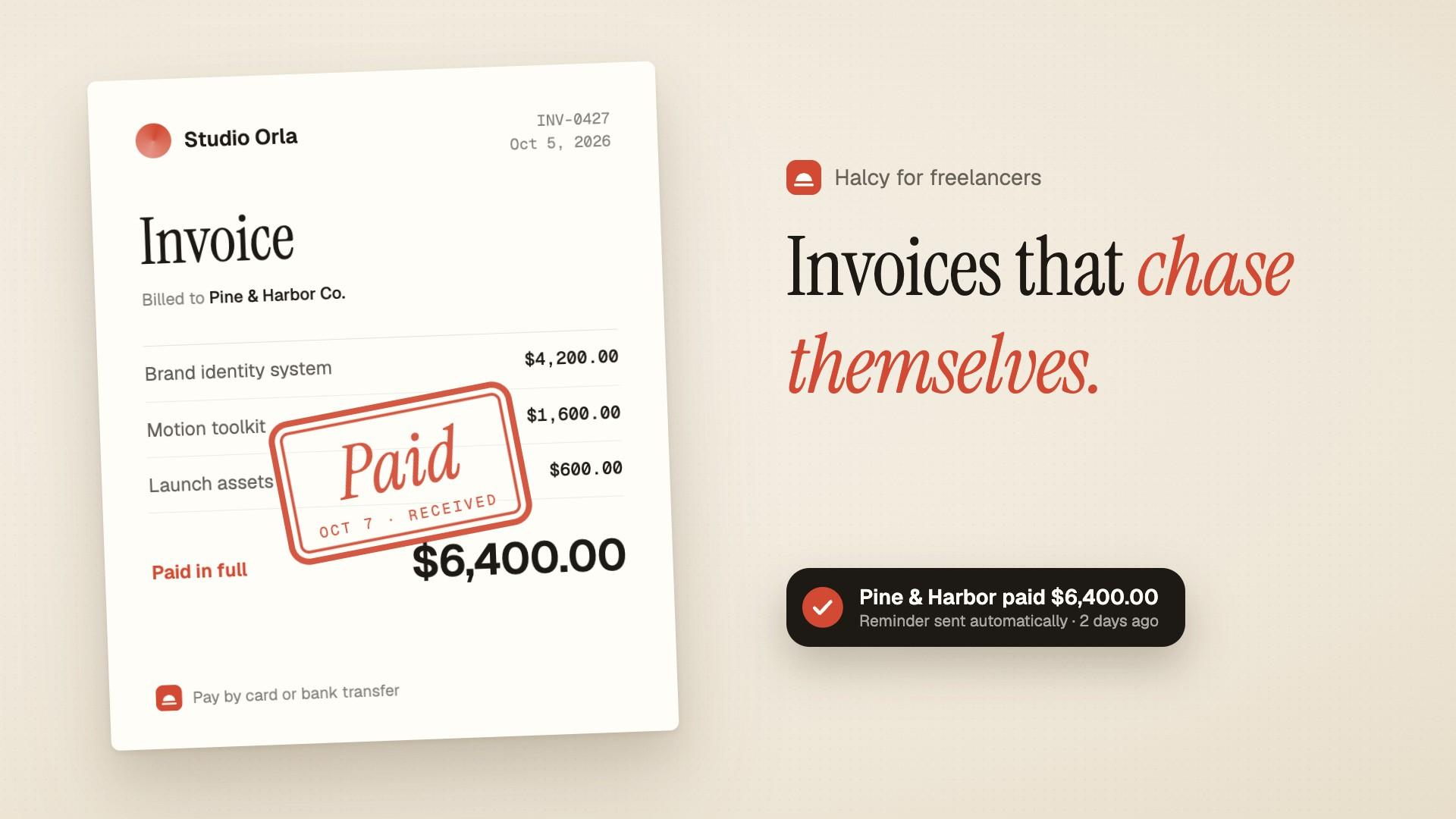 Invoice Paid Stamp preview