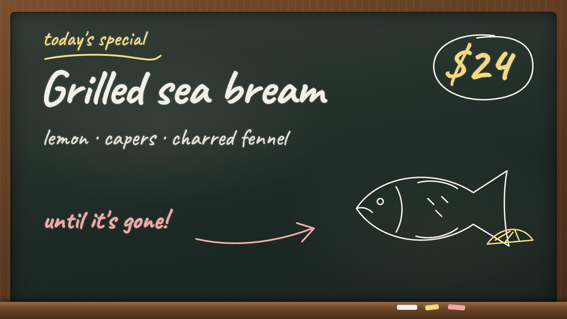 Chalkboard Daily Special preview