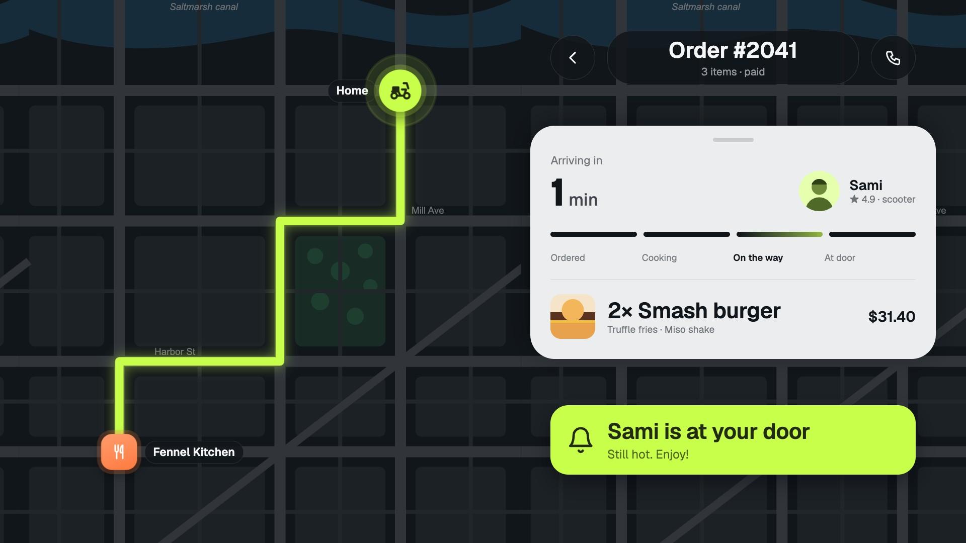 Delivery Route Tracker preview