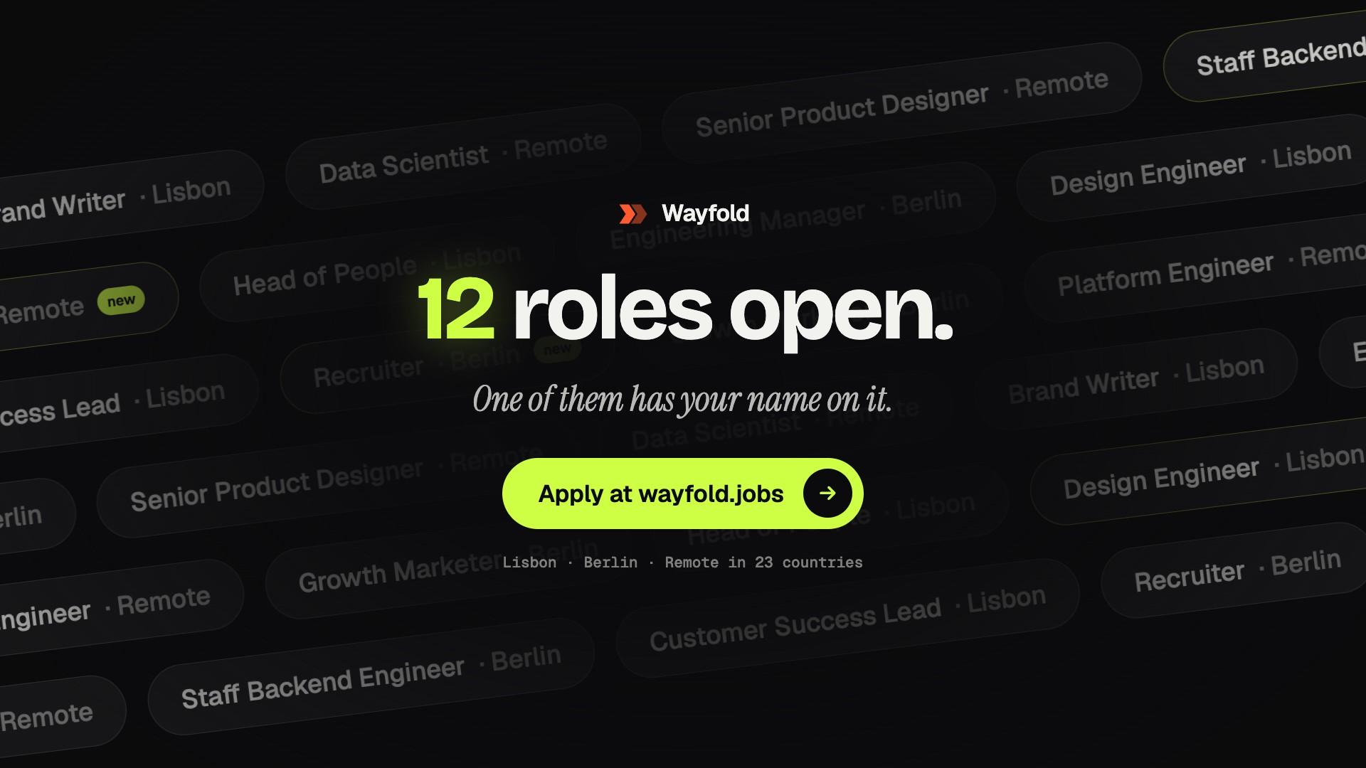 Open Roles End Card preview