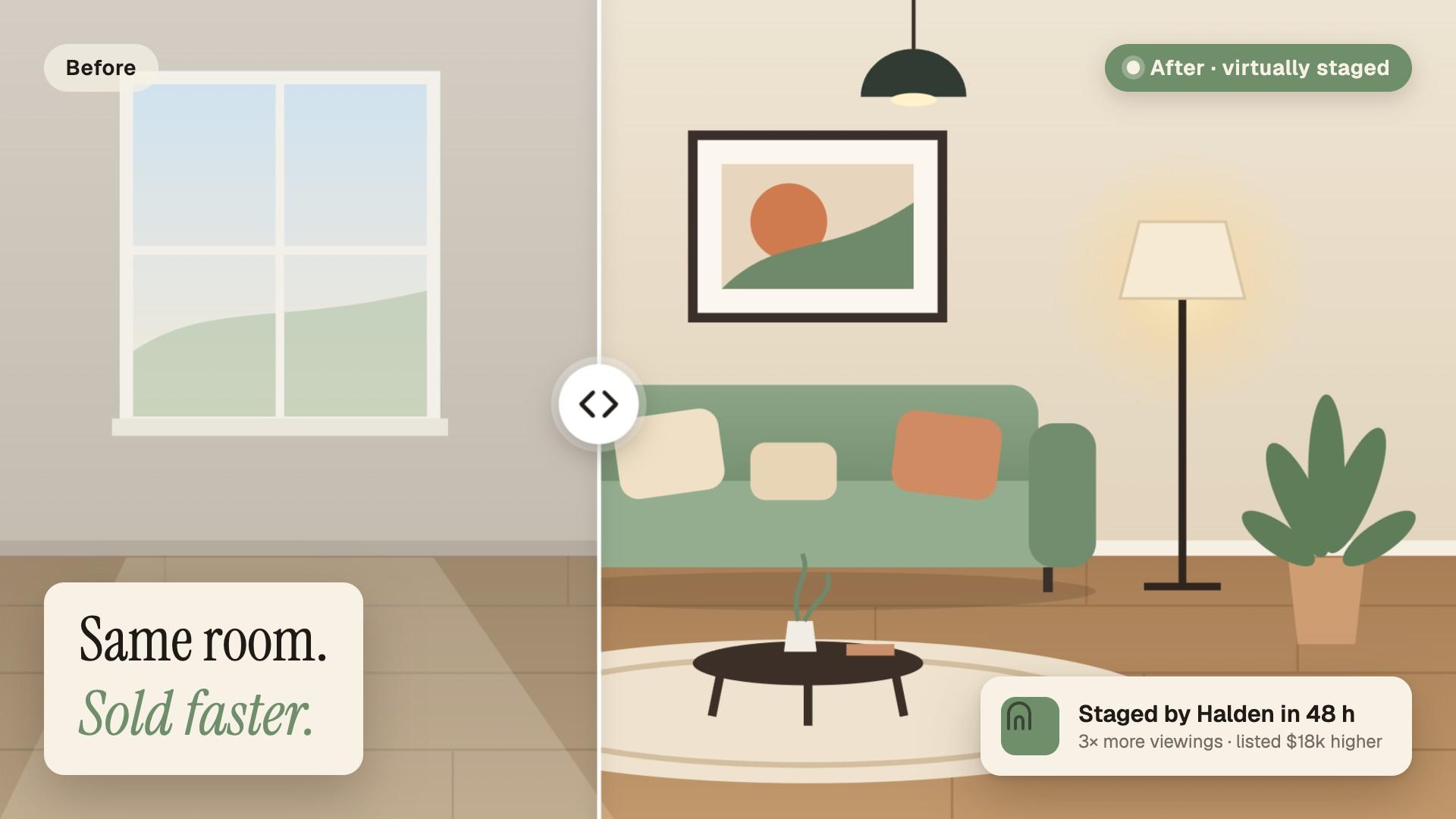 Virtual Staging Wipe preview