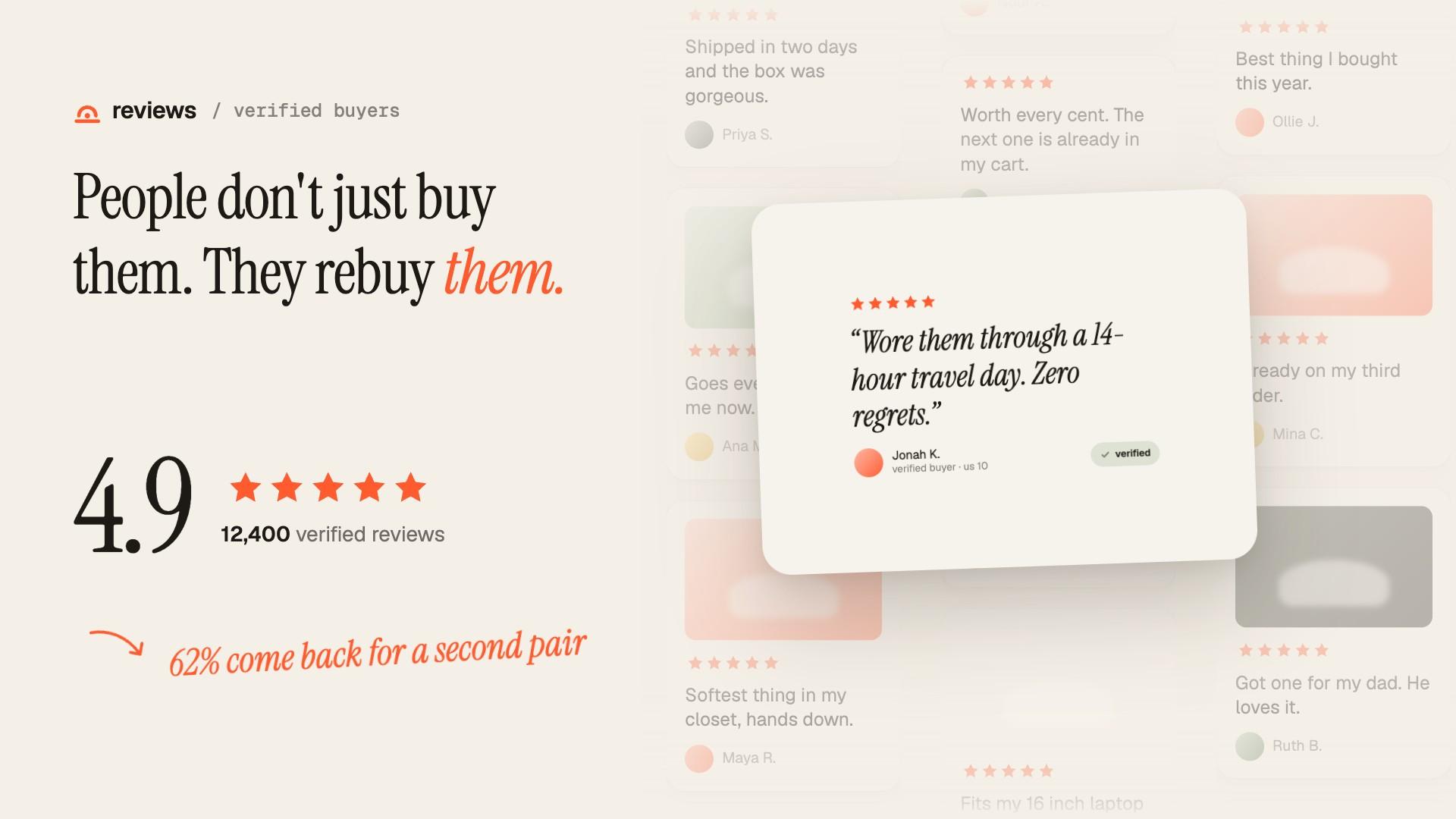 Customer Review Wall preview