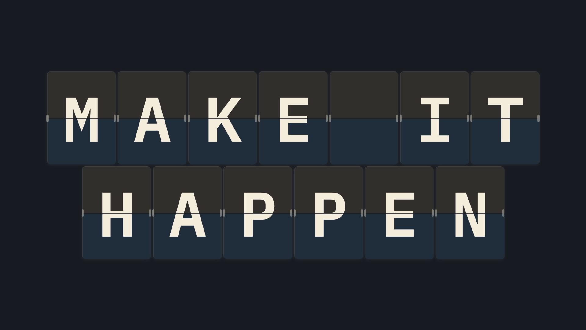 Split Flap Headline preview