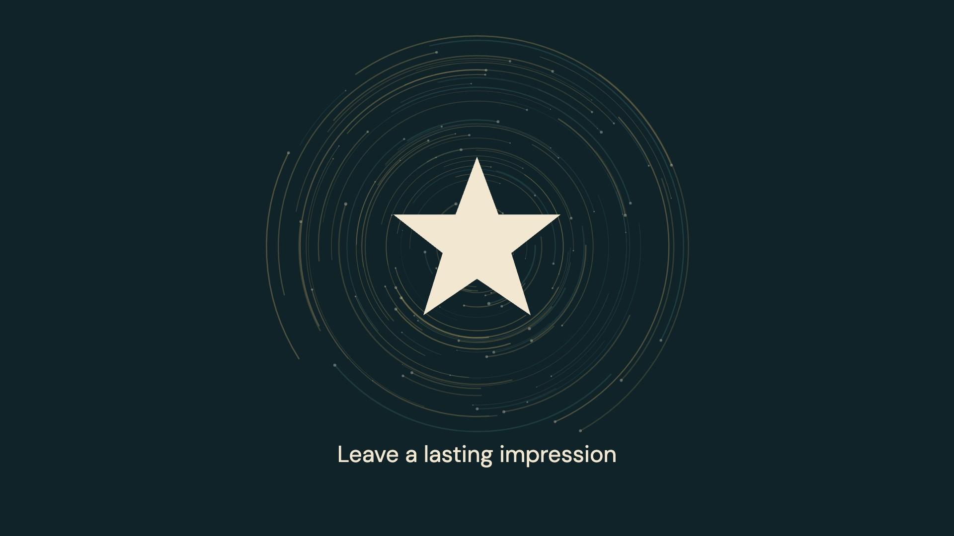 Star Trails to Logo preview