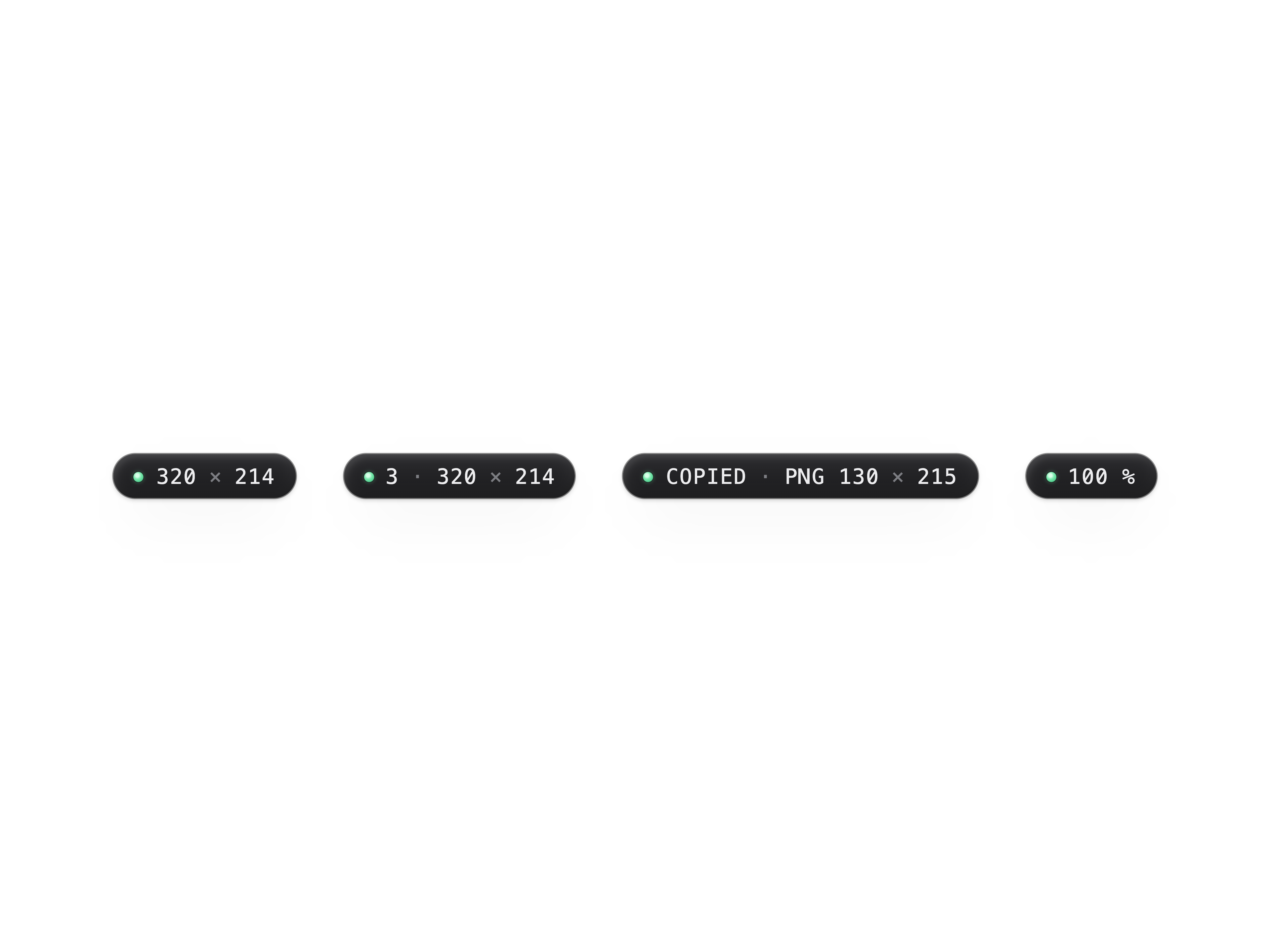 Size Readout