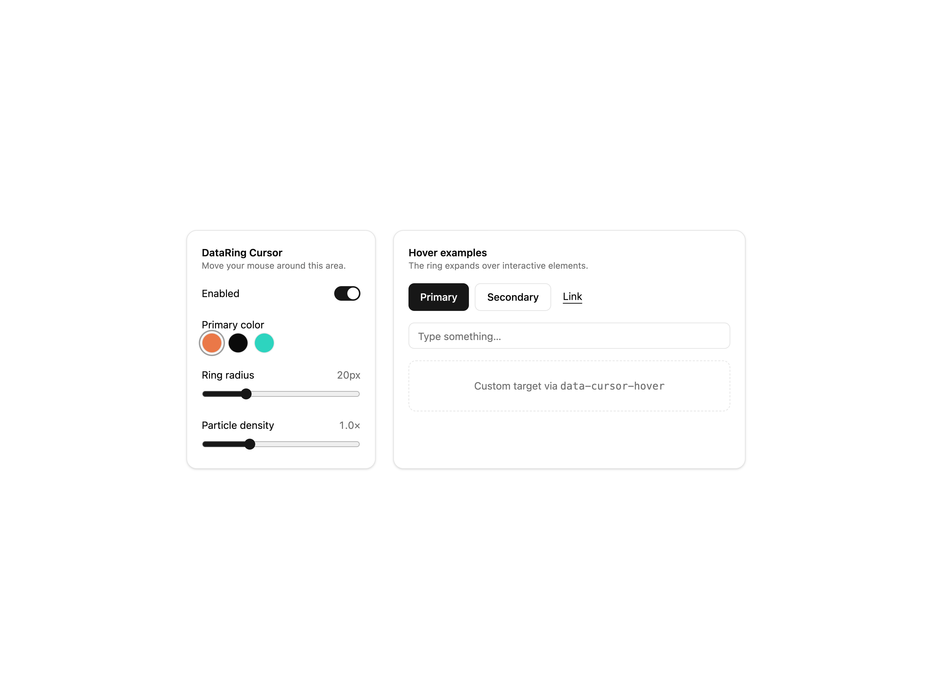 Data Ring Cursor
