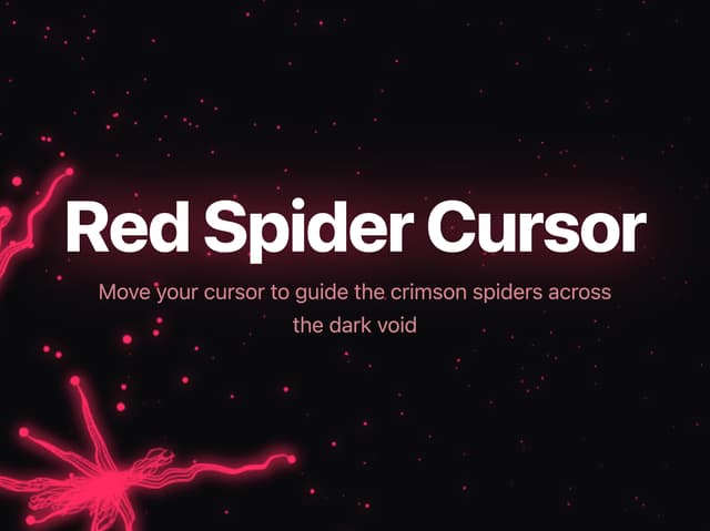 Red Spider Cursor