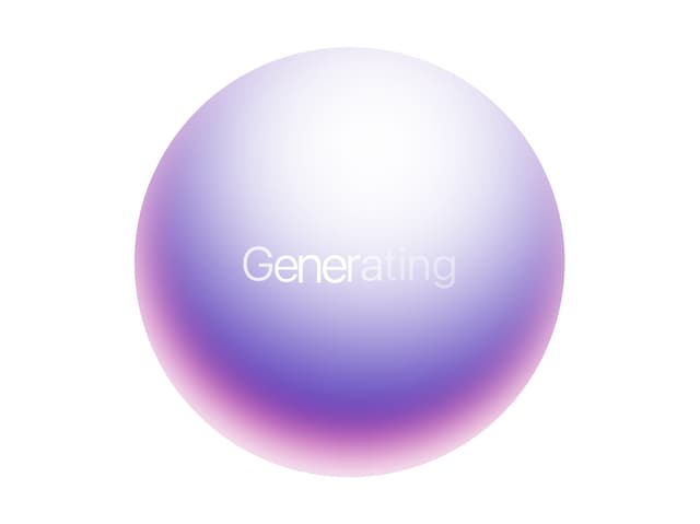 Generating Orb — AI Chat component for React & Tailwind by adrielzimbril