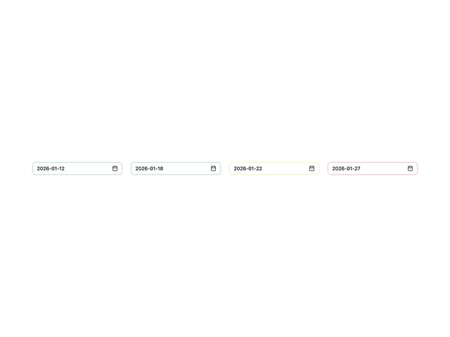 Tone Date Picker — Date Picker component for React & Tailwind by ai 2