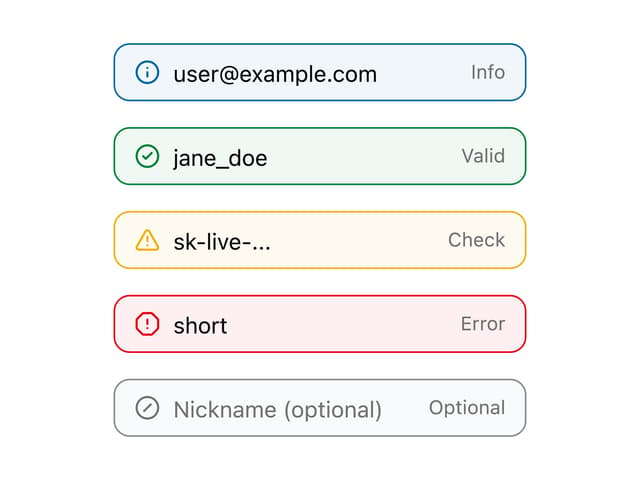 Group Tone Input — Input component for React & Tailwind by ai 2