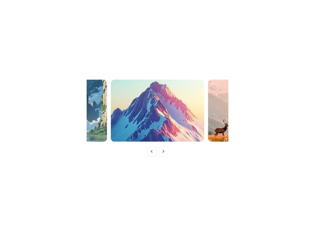 Carousel — Parallax component for React & Tailwind by appica-dev