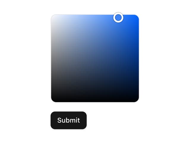 Color Area — Color Picker component for React & Tailwind by appica-dev