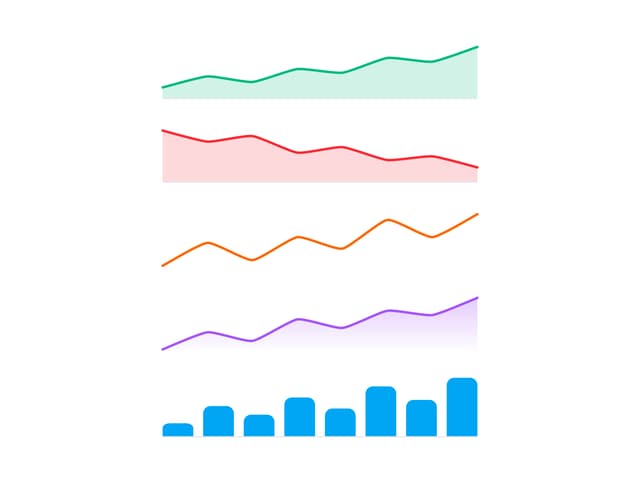 Sparkline — Dashboard component for React & Tailwind by appica-dev