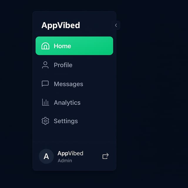 Creative Left Nav