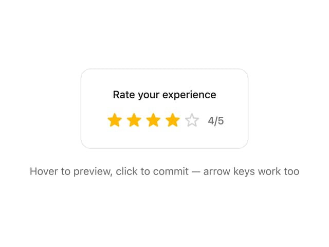 Star Rating — Star Rating component for React & Tailwind by Arihant jain