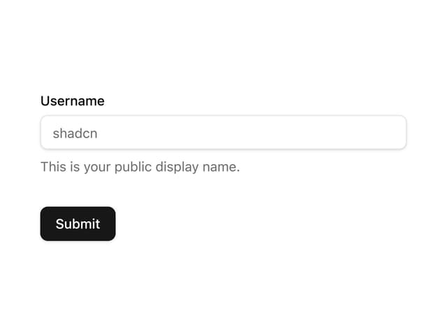 Form (TanStack Form)