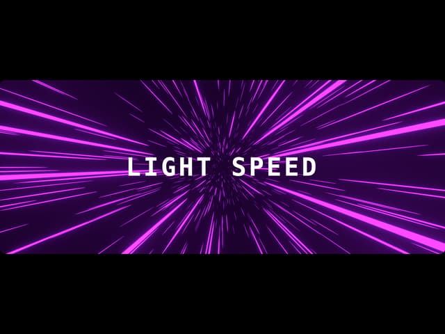 Light Speed