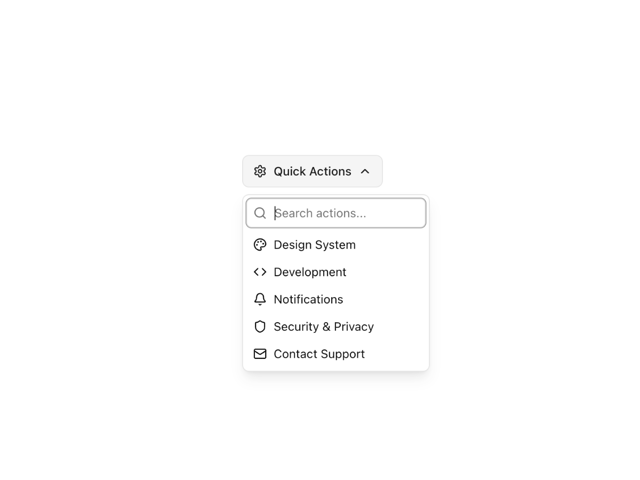 Searchable Dropdown
