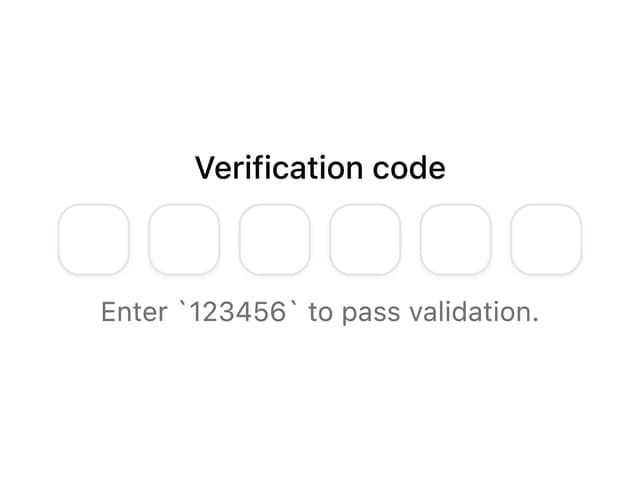 OTP Verification Field — Input component for React & Tailwind by coss
