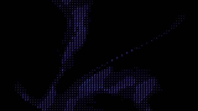 Violet ASCII Wave Hero Background — Ascii component for React & Tailwind by DHxWhy