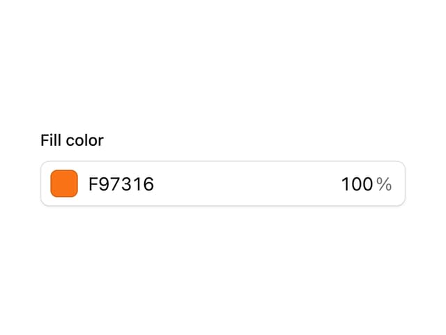 Color Picker — Popover component for React & Tailwind by Extend