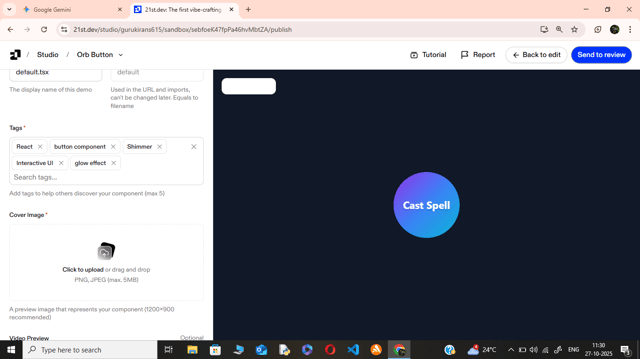 Orb Button