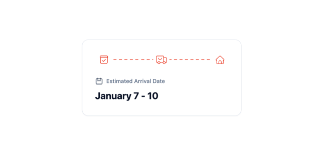Estimated Arrival Date