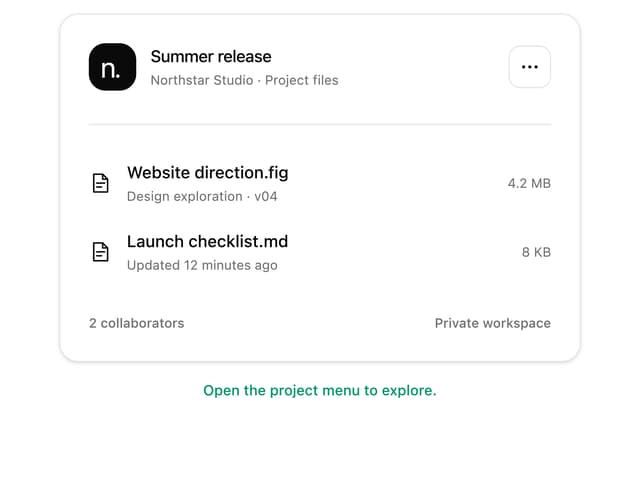 Anchored action menu — action component for React & Tailwind by Waqar H. Syed