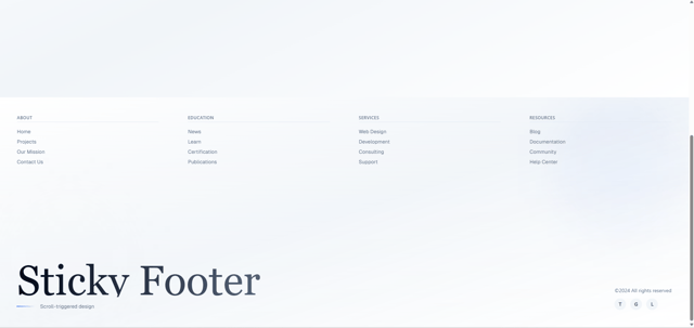 Footer