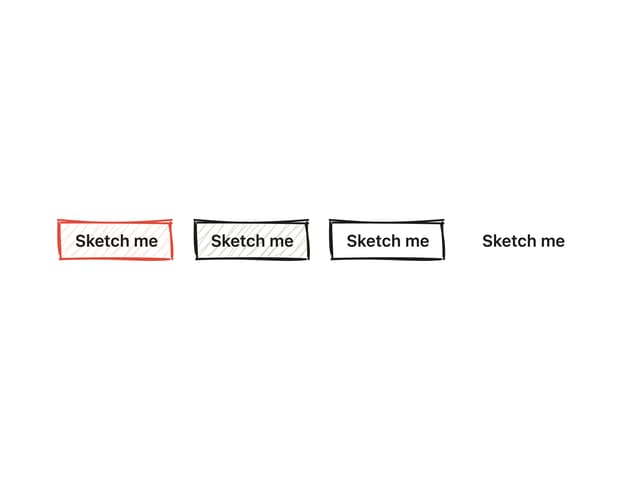 Sketch Button — Hand Drawn component for React & Tailwind by kanchanasw