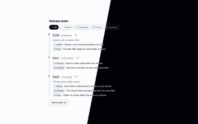 Release Notes