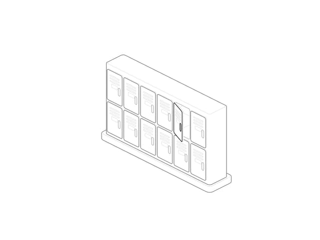 Lockers — Empty State component for React & Tailwind by lucasmarkes