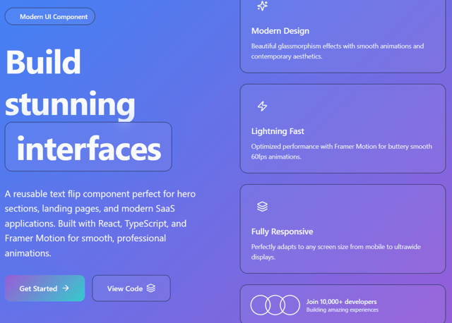 Text-Flip Layout