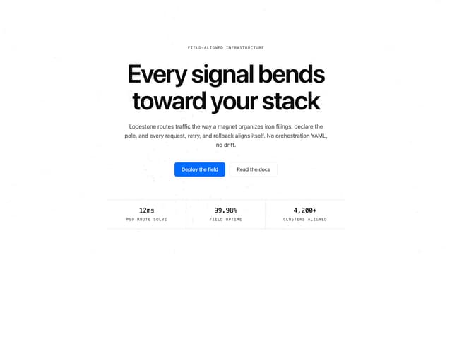 Hero Dipole Field — React component for Tailwind & Next.js by nikolas-sapa