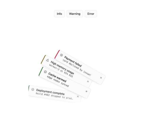 Toast Gravity Stack — React component for Tailwind & Next.js by nikolas-sapa