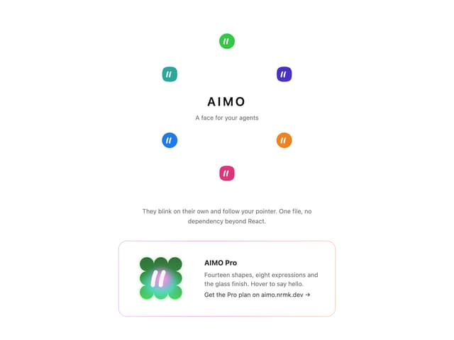 AIMO — SVG component for React & Tailwind by Nazar