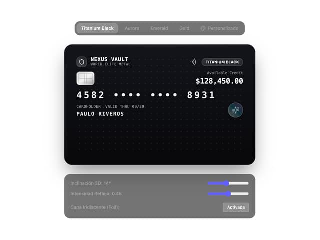 Holographic Card