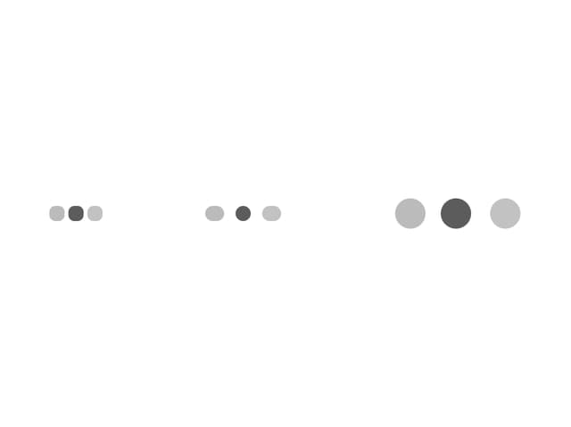 Linear Dots Spinner — Spinner component for React & Tailwind by pedrolunet