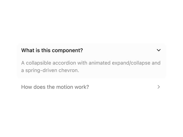 Proximity Accordion — React component for Tailwind & Next.js by Purbayan Pramanik