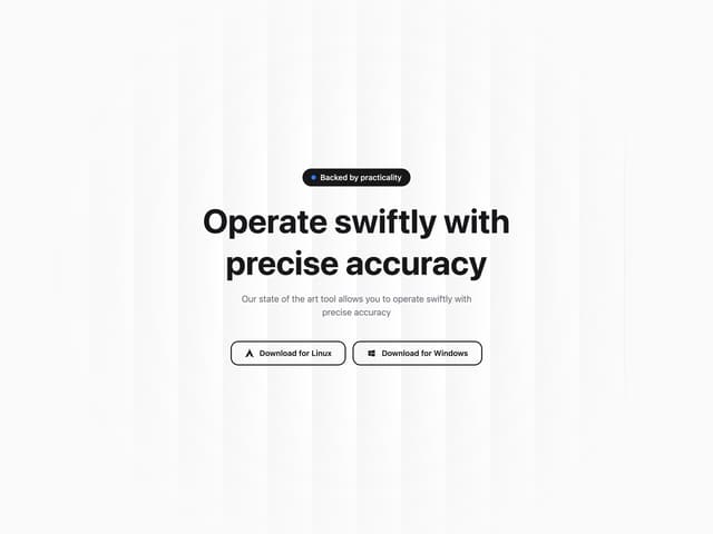 Download Section with Column Lines — Background component for React & Tailwind by scrollxui