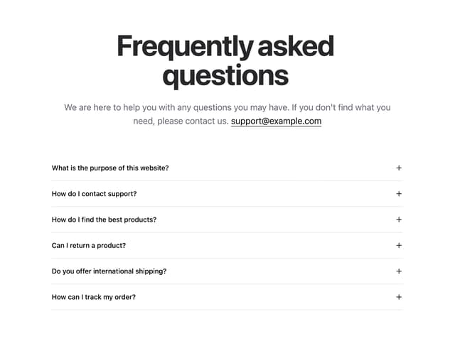 FAQ Accordion — UI component for React & Tailwind by scrollxui