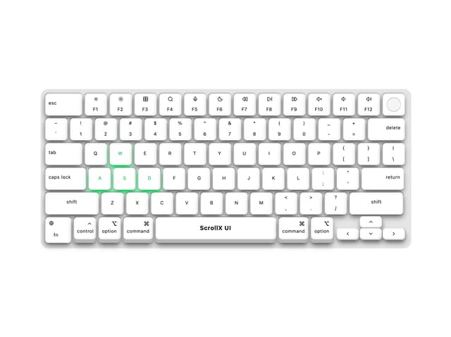 Keyboard — Keyboard component for React & Tailwind by scrollxui