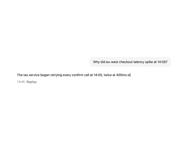 Streaming Reply Message — AI Chat component for React & Tailwind by Sean Hello