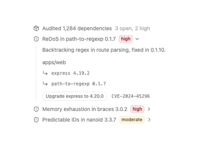 ReUI trace - Dependency audit — Base UI component for React & Tailwind by Sean Hello